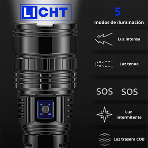 Linterna potente Licht