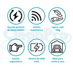 Aspirador portátil inalámbrico CleanPro