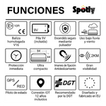 Luz de emergencia geolocalizada