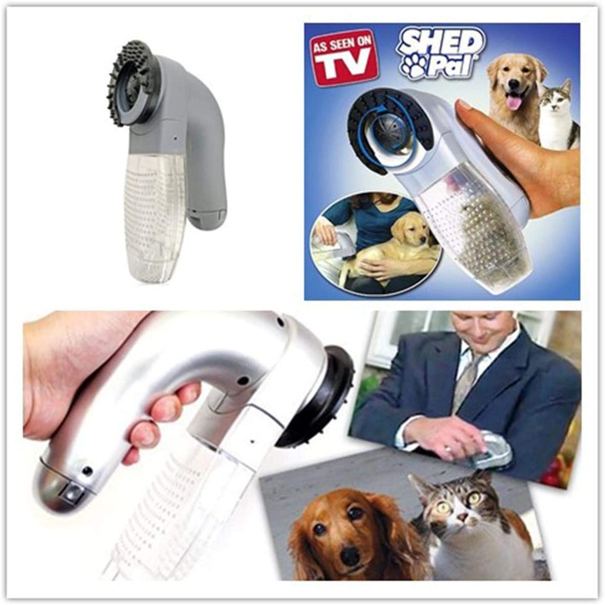 Aspirador de pelos portátil para mascotas HoovyPet
